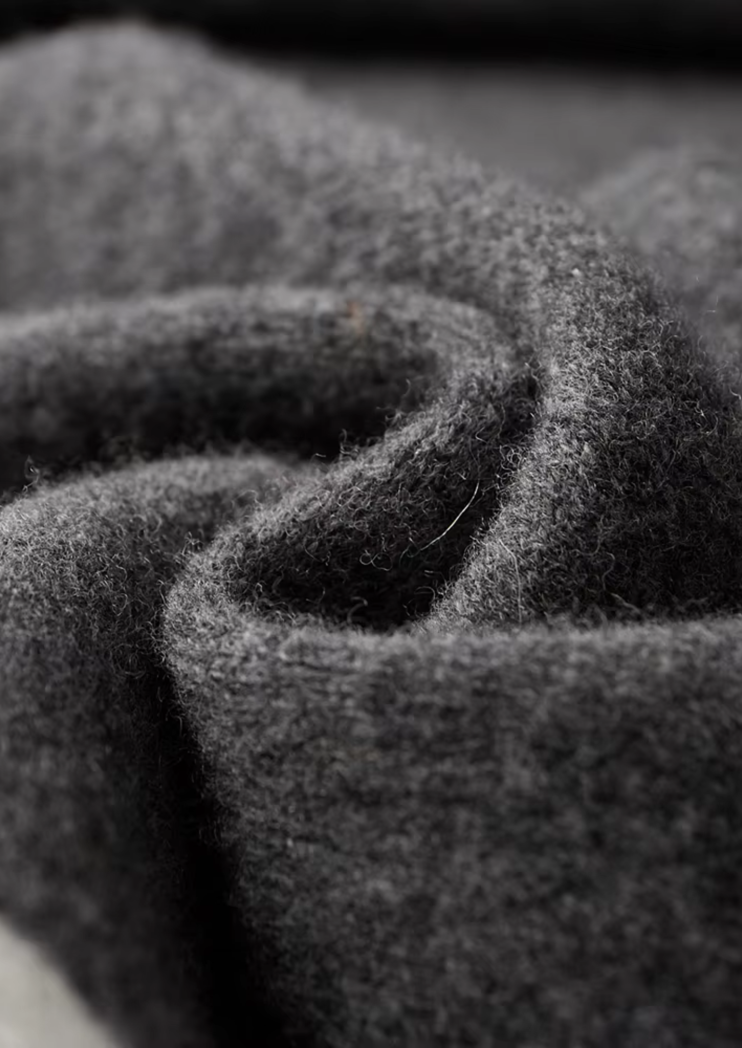 Cashmere Wide Leisure Trousers