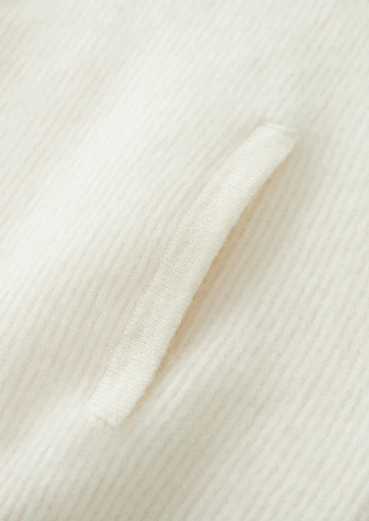 Wool Ribbed Zipper Cardigan