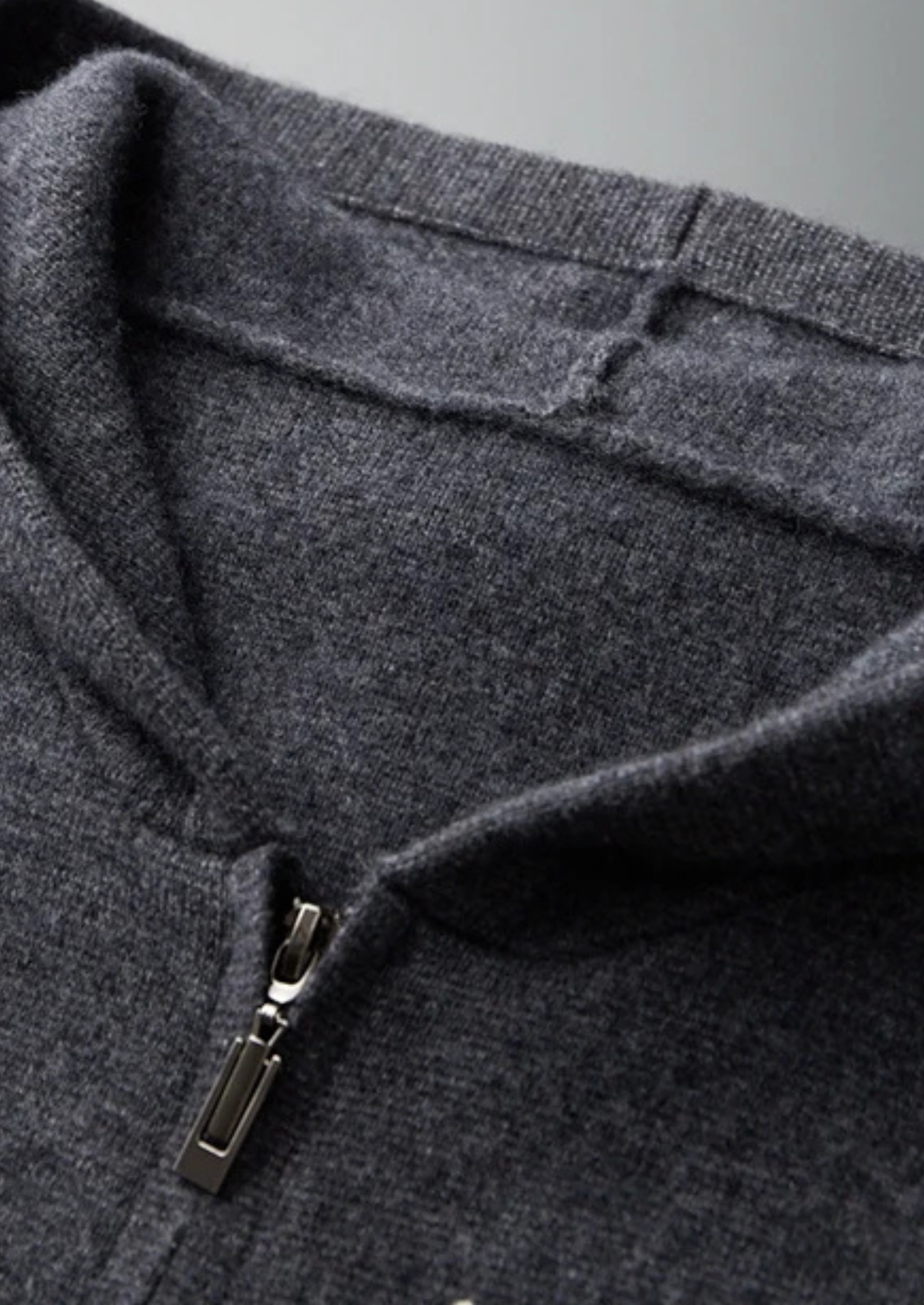 Cashmere Zipper Hoodie