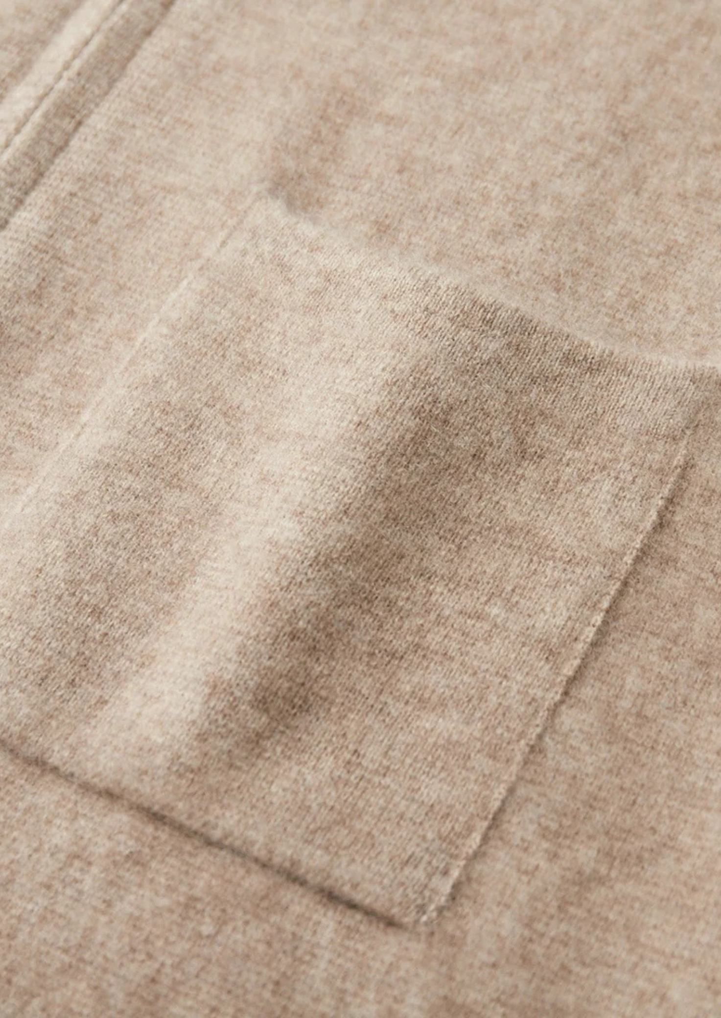 Cashmere Zipper Cardigan