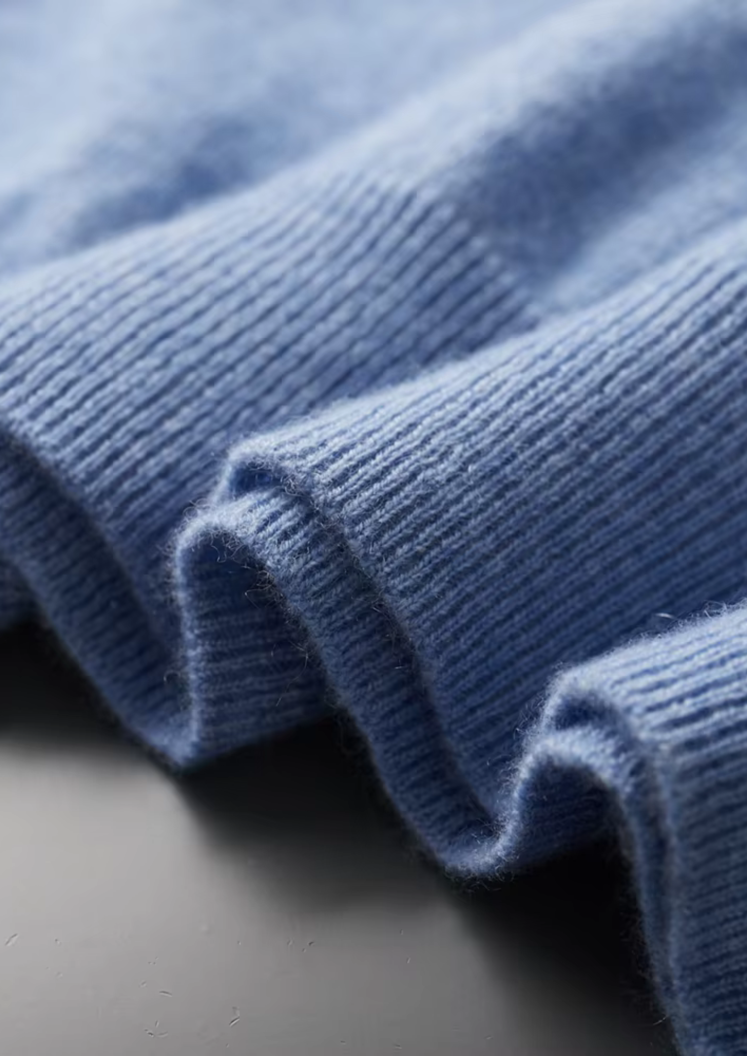 Cashmere Mock Neck T-Shirt