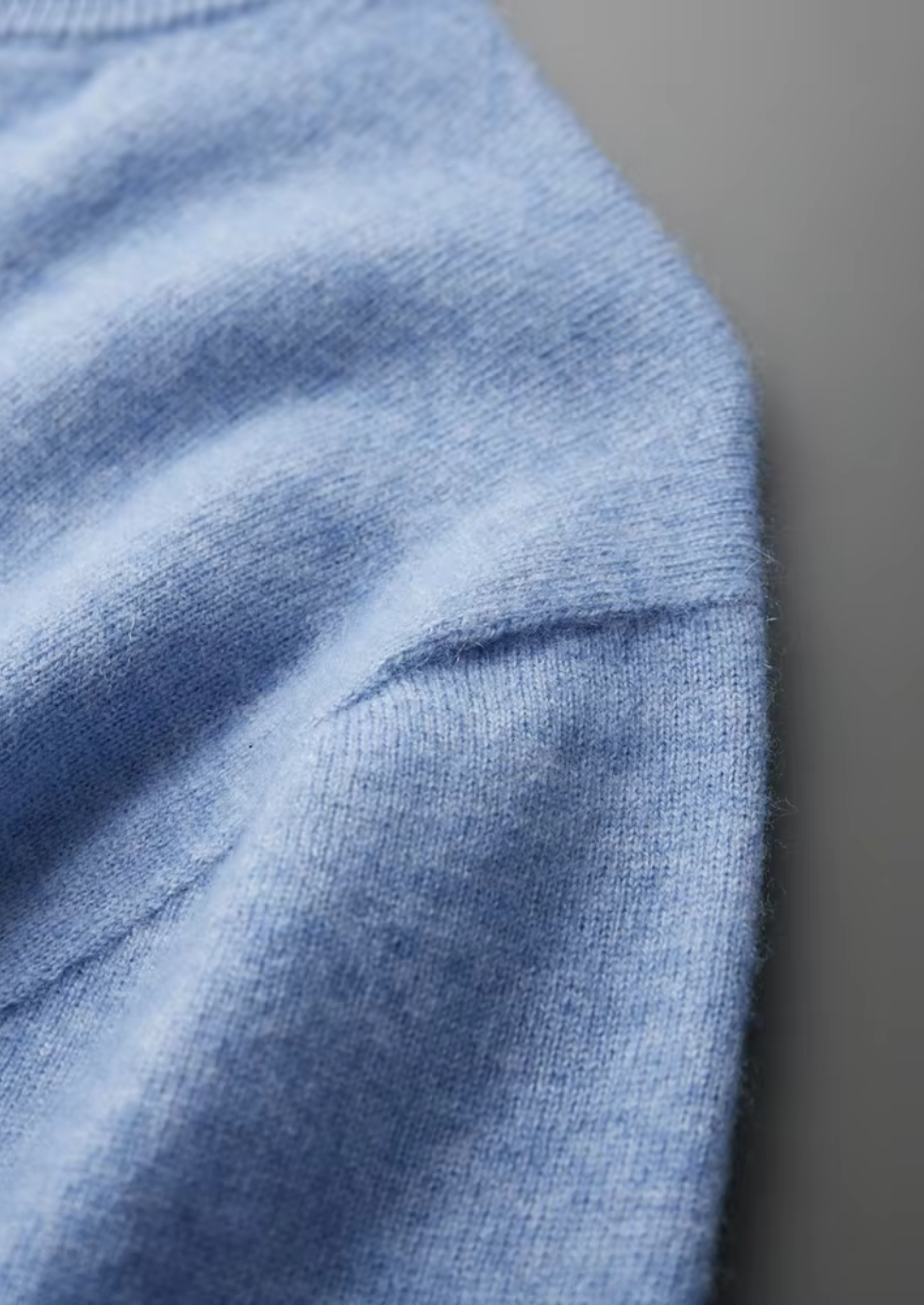 Cashmere Mock Neck T-Shirt