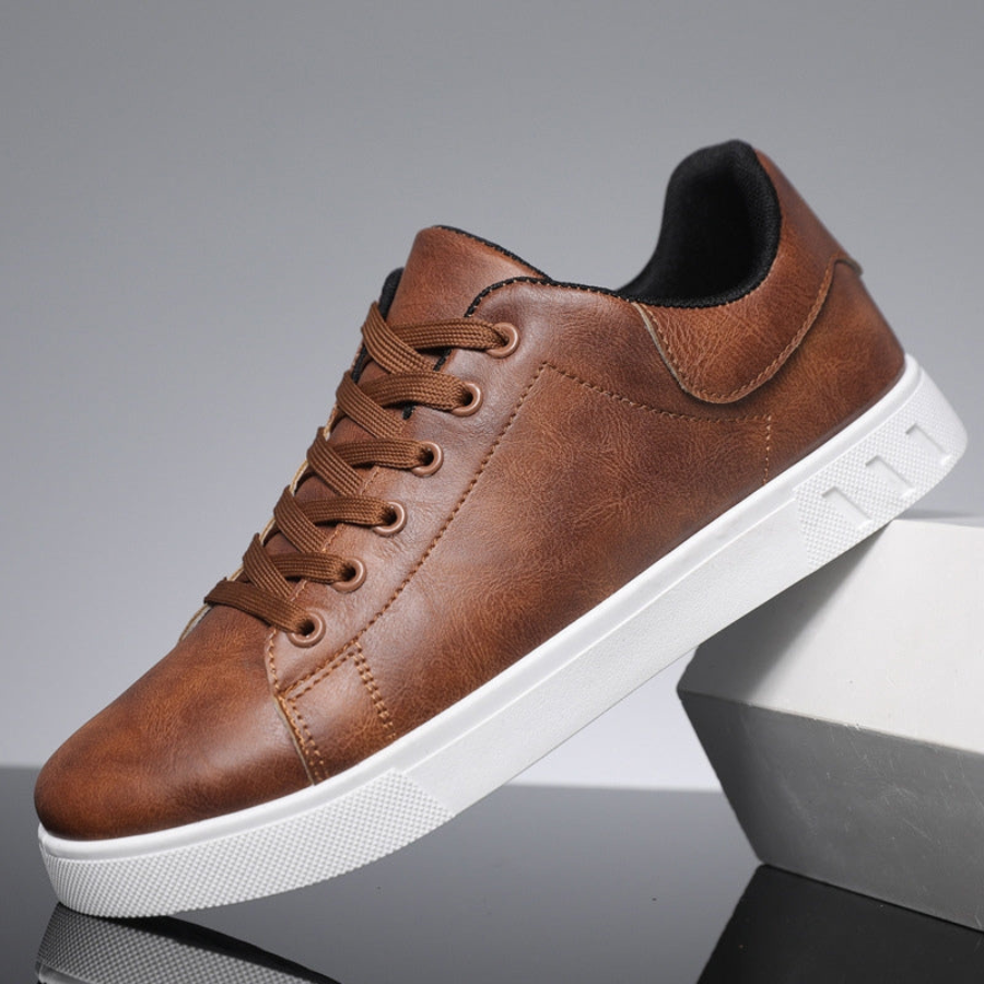Carter | Men's Casual Leather Lace-Up Sneakers