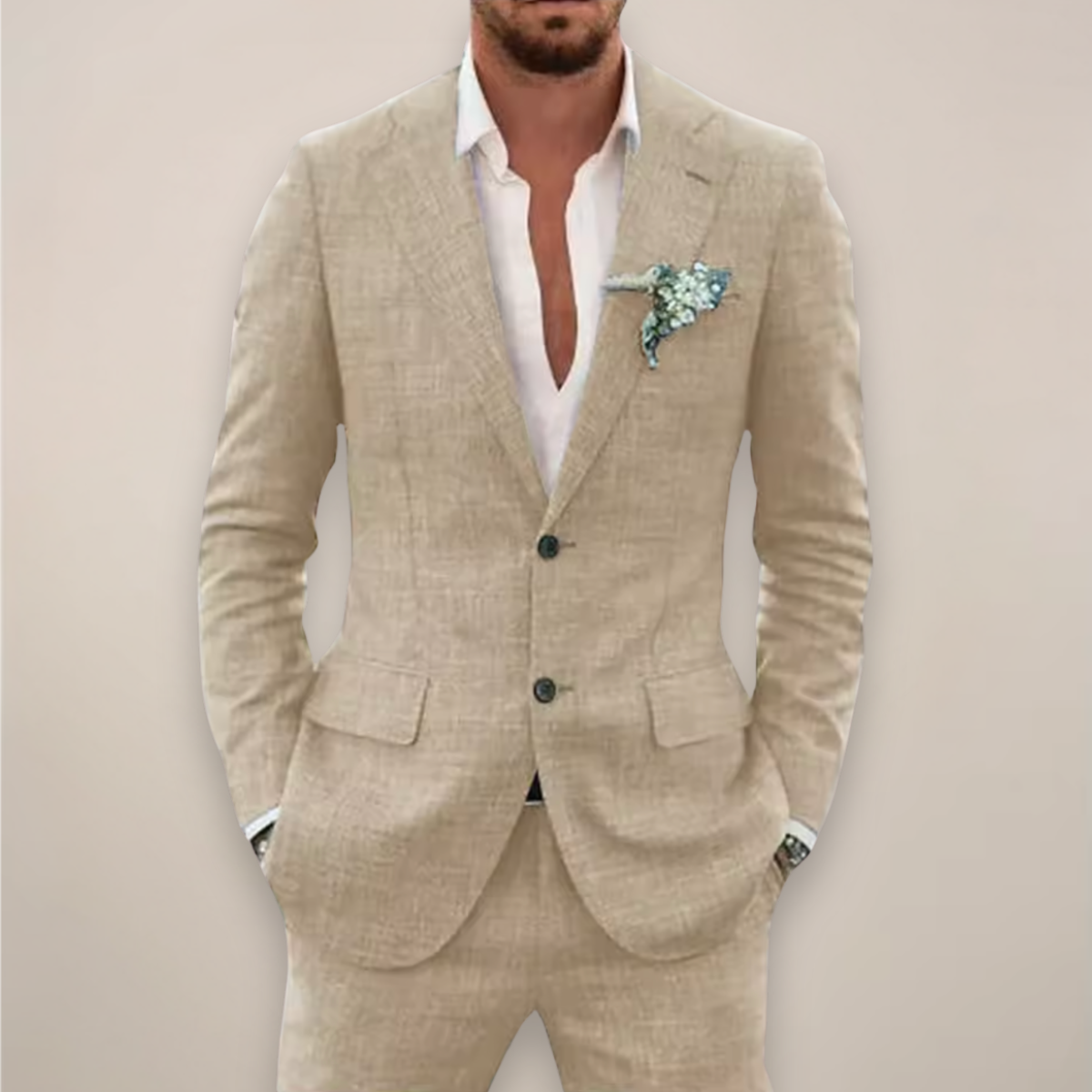 Freddie | Men's Suit Notch Lapel Tailored Set