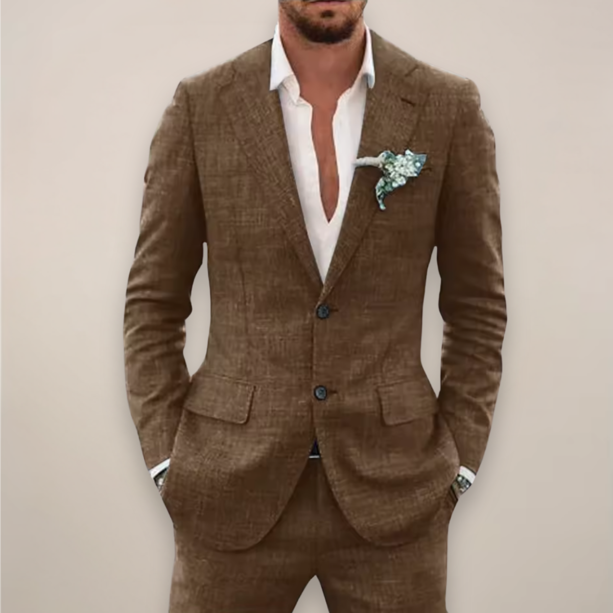 Freddie | Men's Suit Notch Lapel Tailored Set