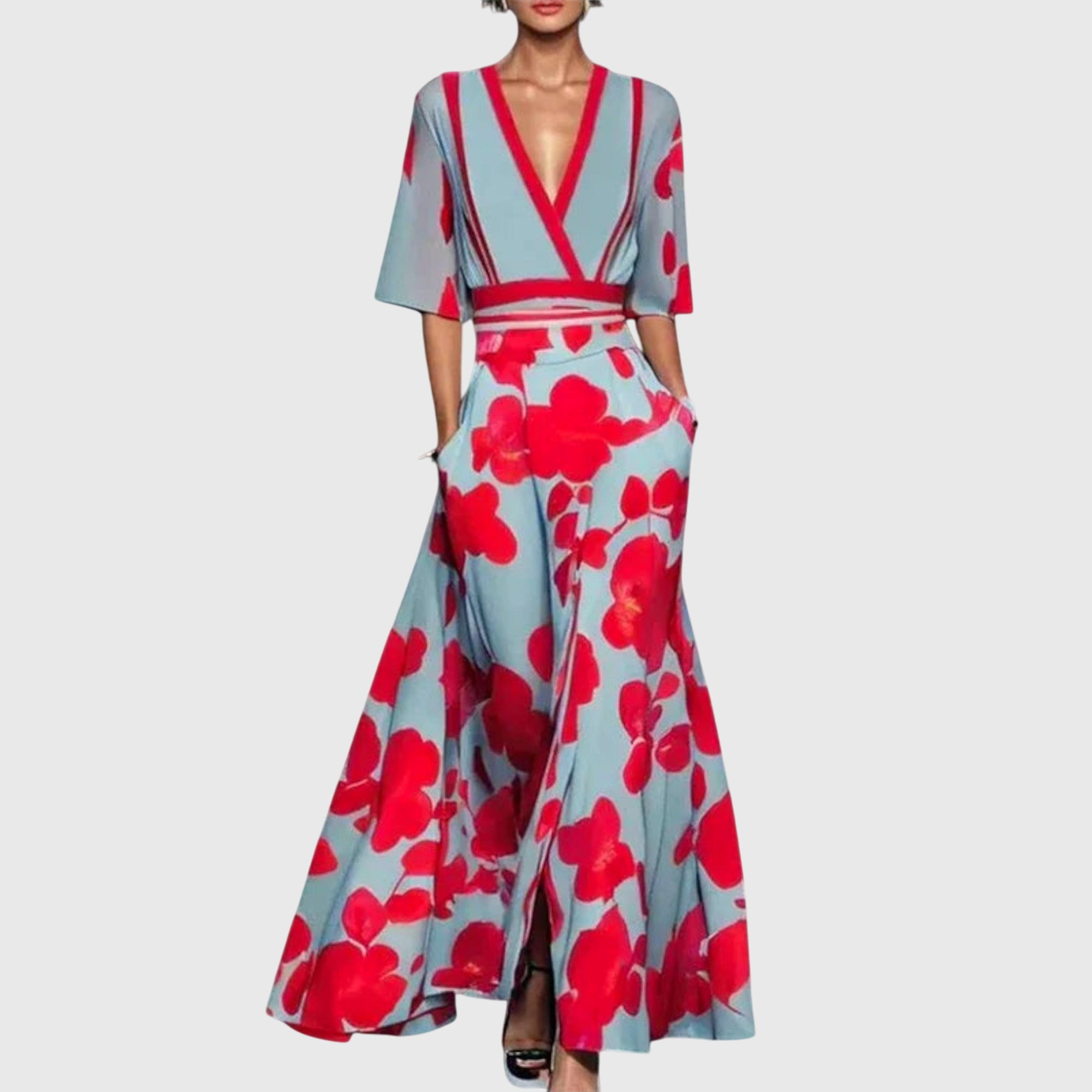 Tamara | Women's Elegant Tailored Maxi Dress