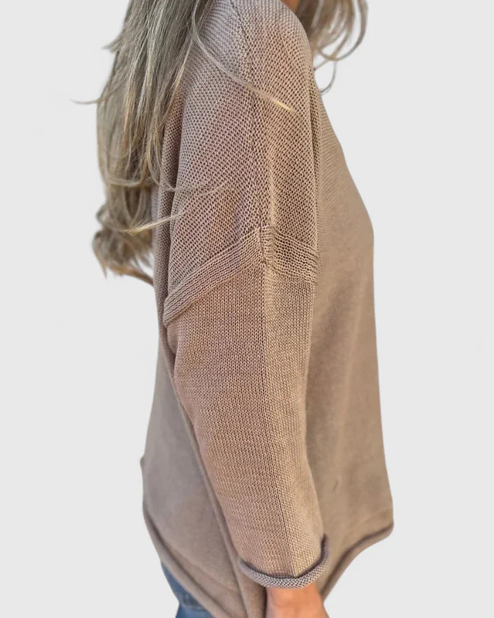 Lydia | Women's V-Neck Comfortable Top with Pockets