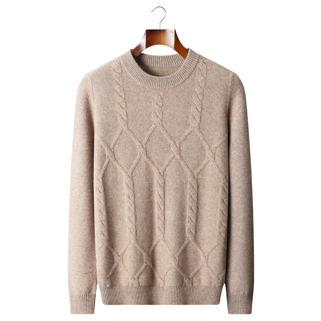 Cashmere Pattern Crewneck