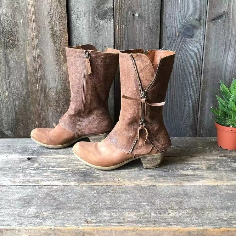 Lily - Mid-Calf Boots