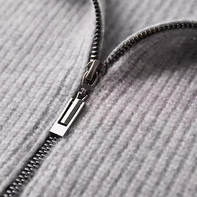 Cashmere Ribbed Vest