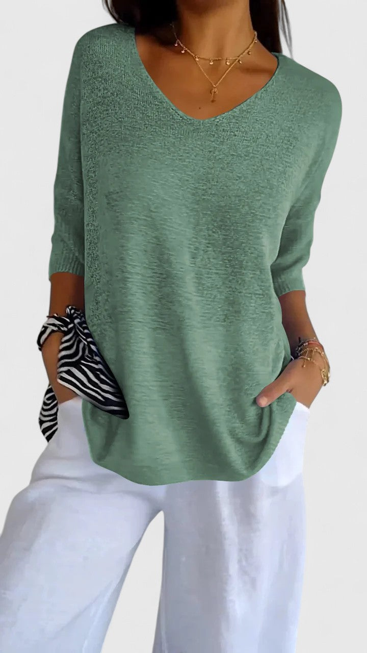 Sophie | Women's V-Neck Comfortable Top