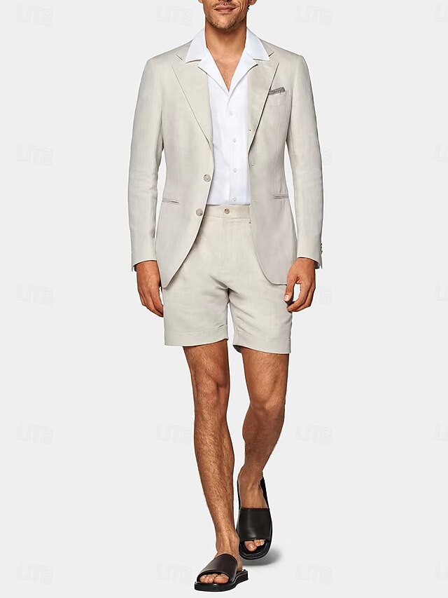 Joseph | Men's Linen Suit with Tailored Fit and Pockets