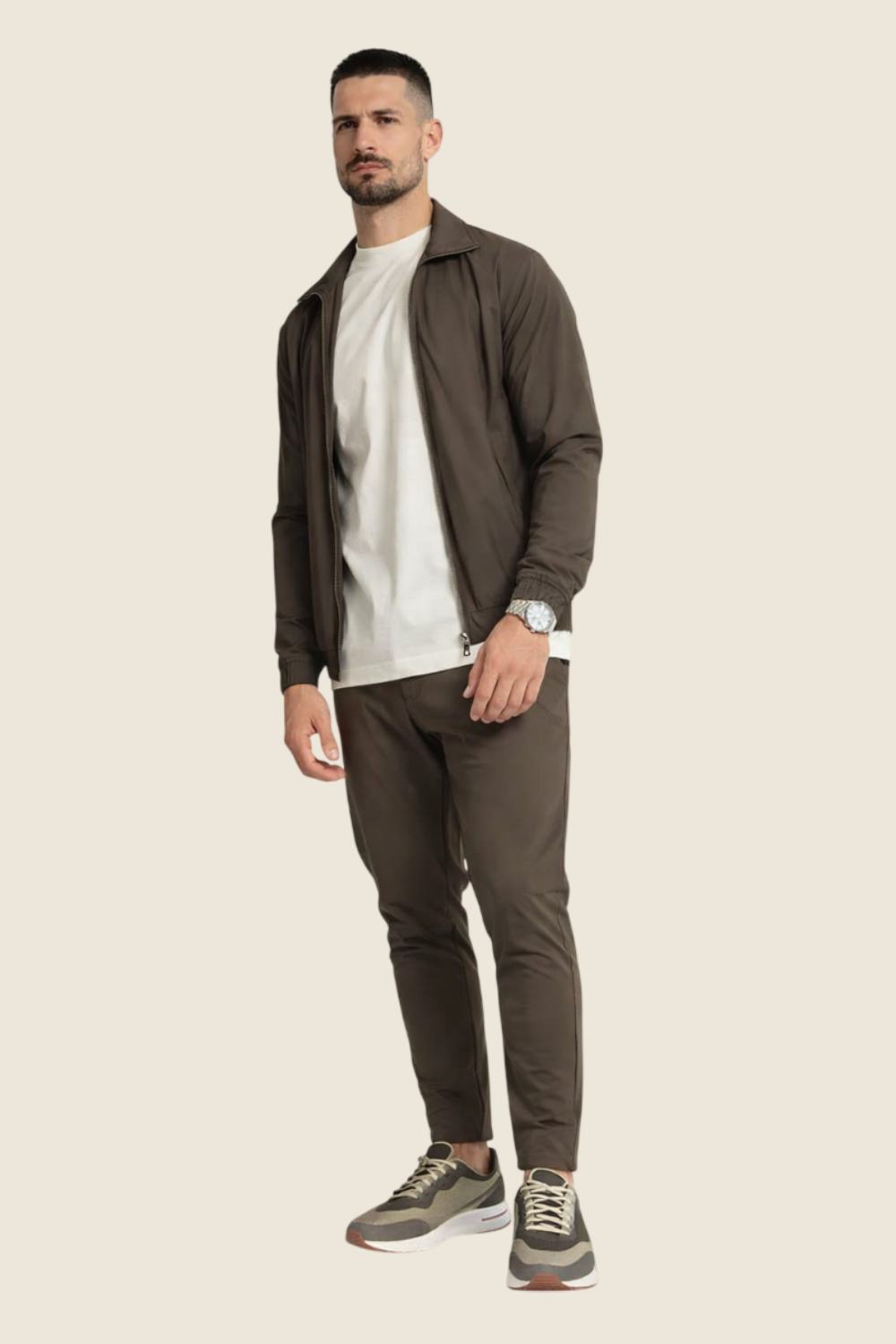 Vienna Tech Suit - Luxury Brown