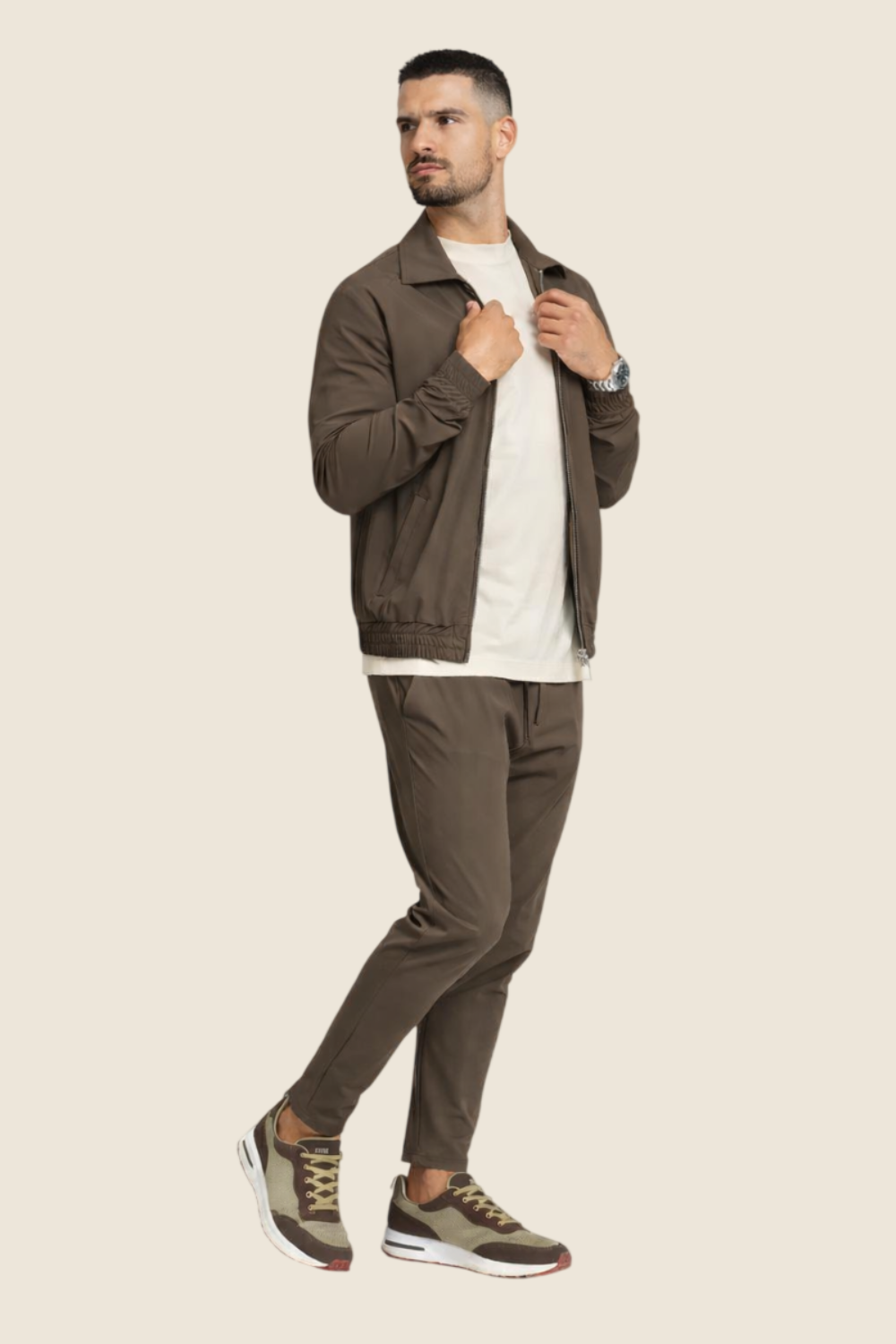 Vienna Tech Suit - Luxury Brown