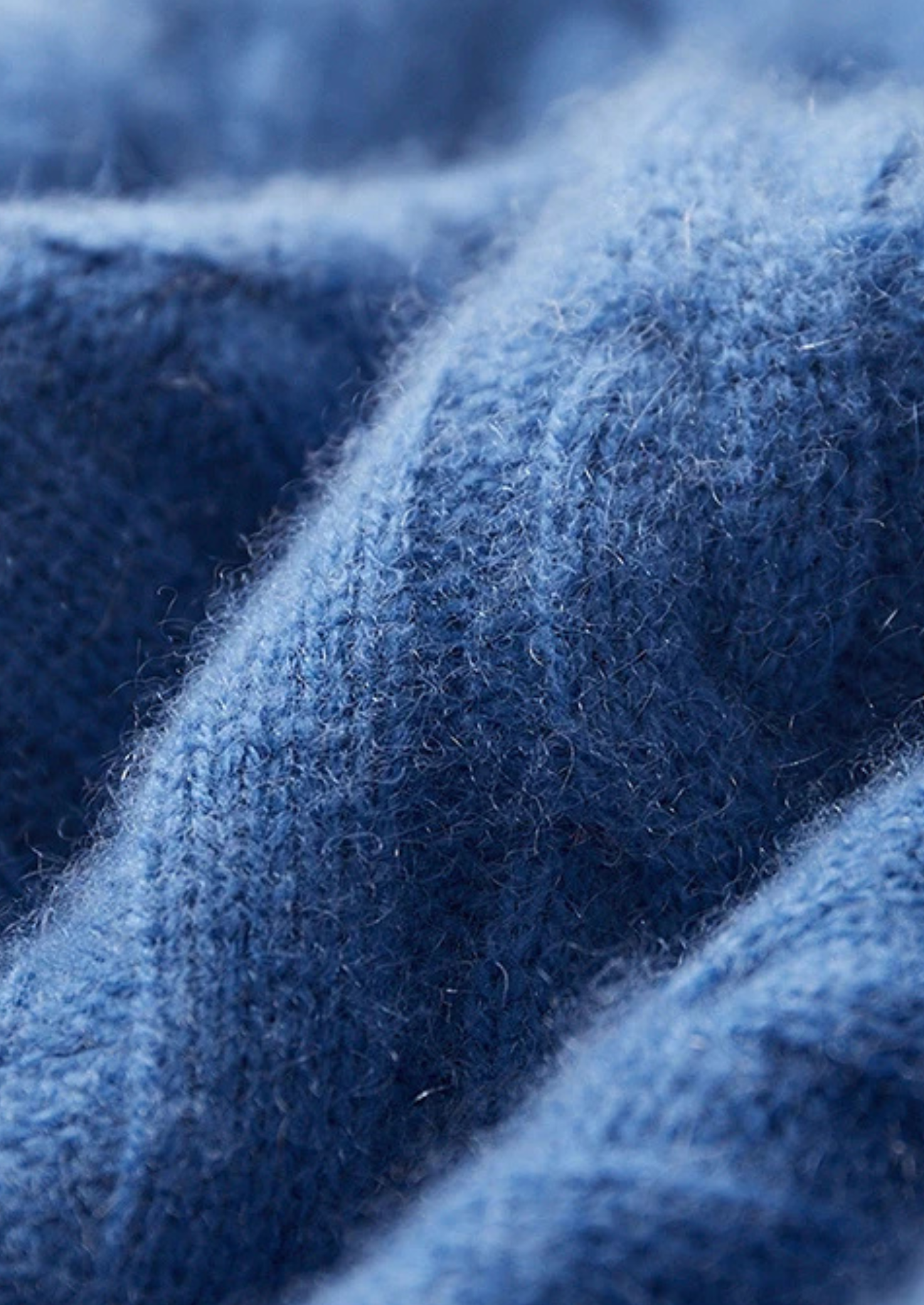 Cashmere Cable Knit Zipper Hoodie