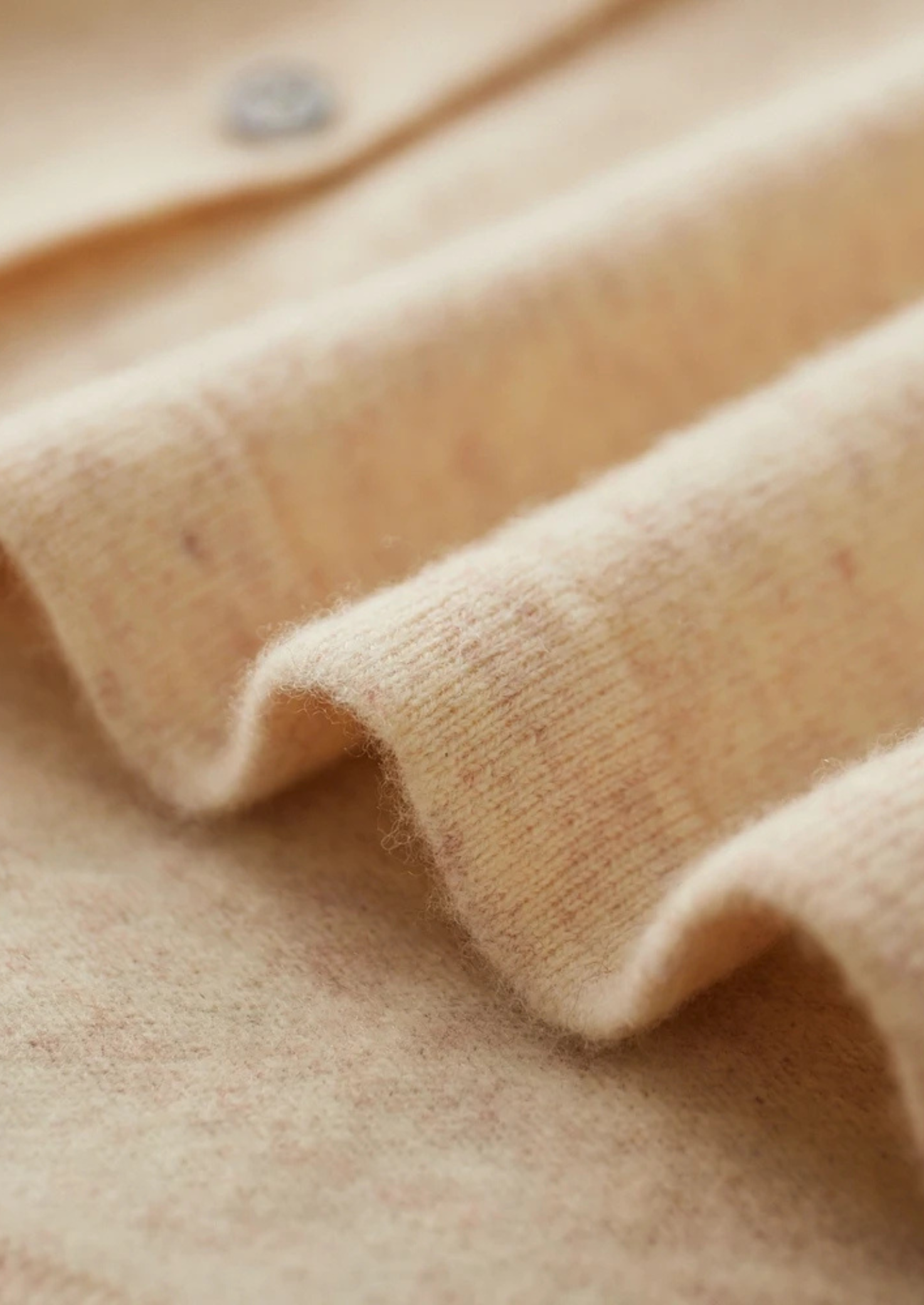 Cashmere Polo Cardigan