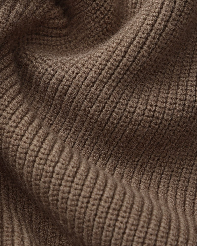Refined Half-Zip Knit Pullover