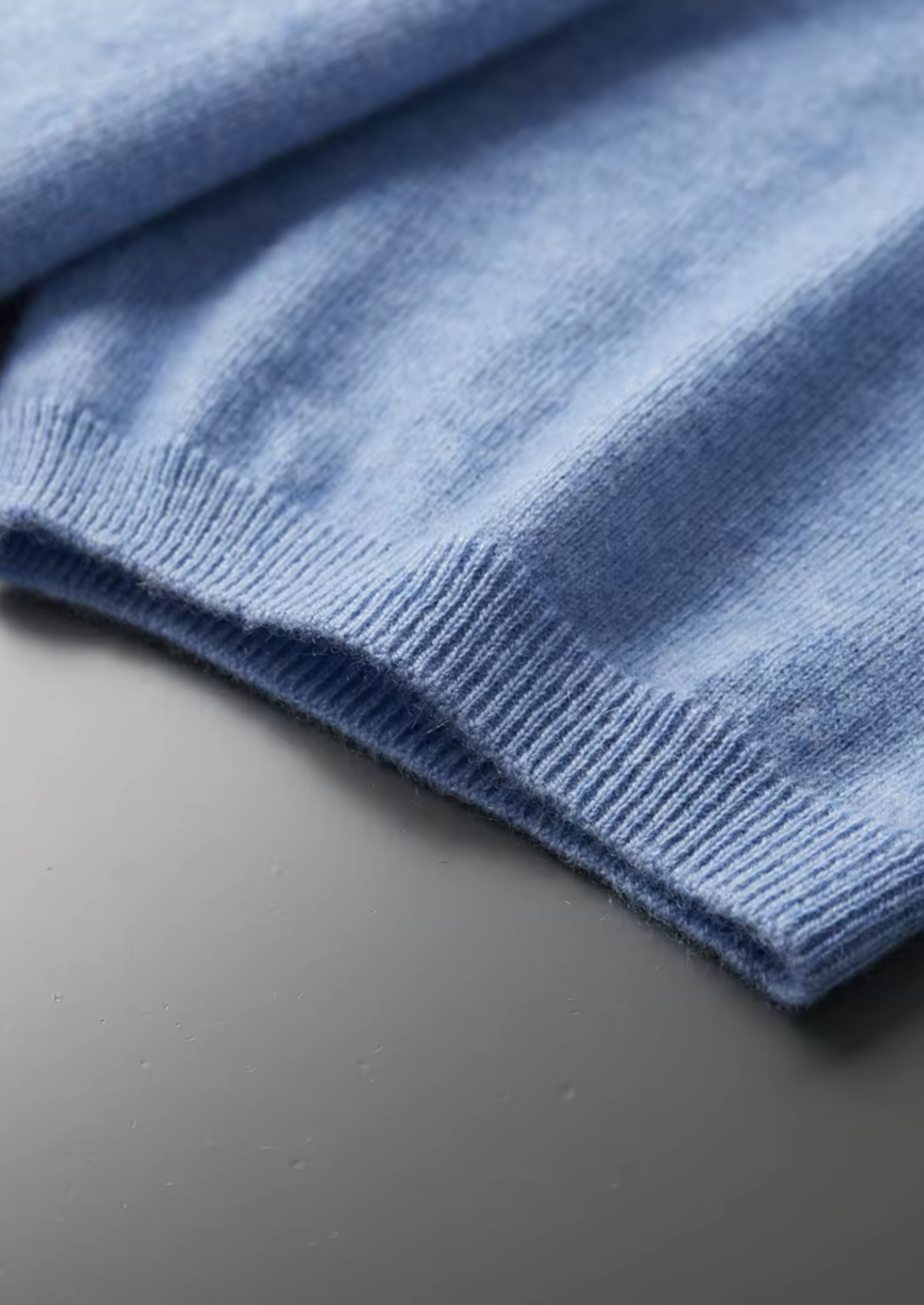 Cashmere Mock Neck T-Shirt