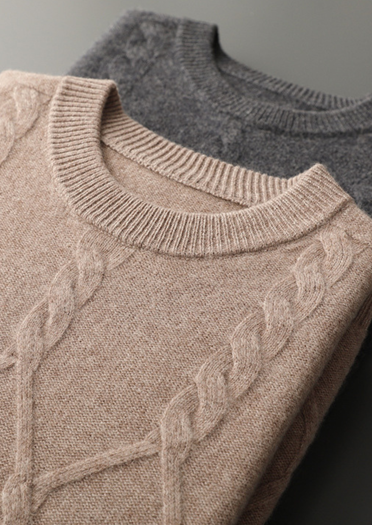 Cashmere Pattern Crewneck