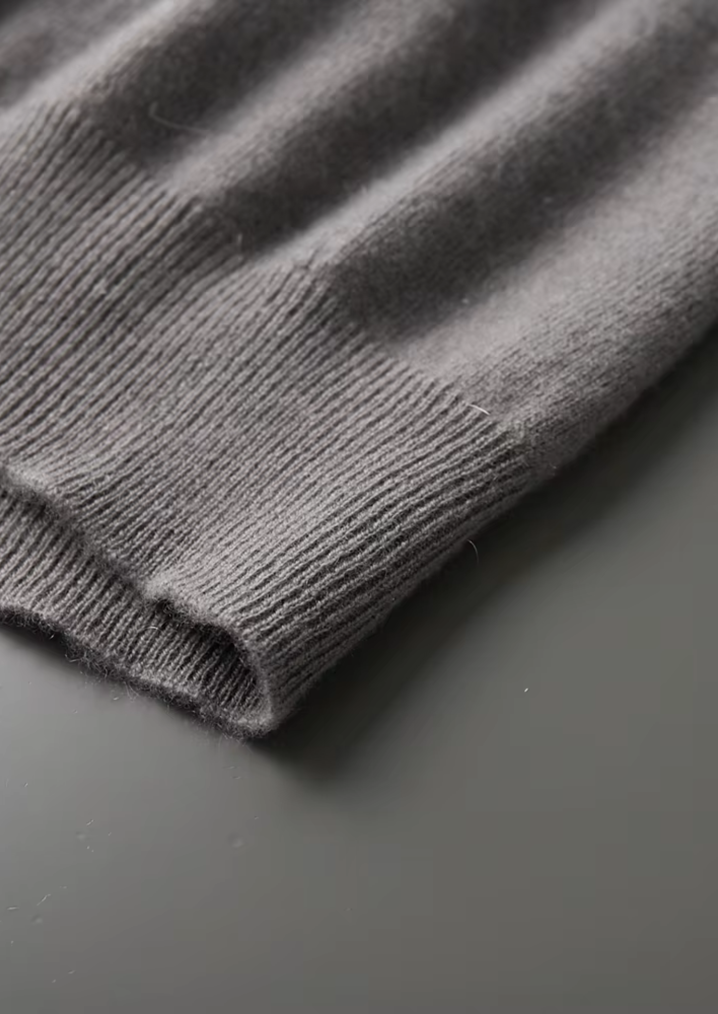 Cashmere Mock Neck T-Shirt