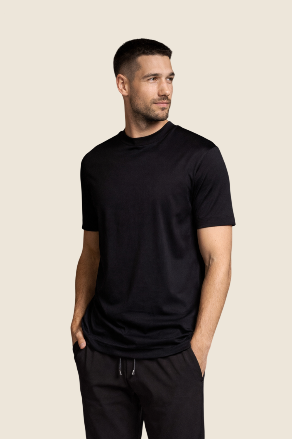 Essential T-Shirt - Deep Black