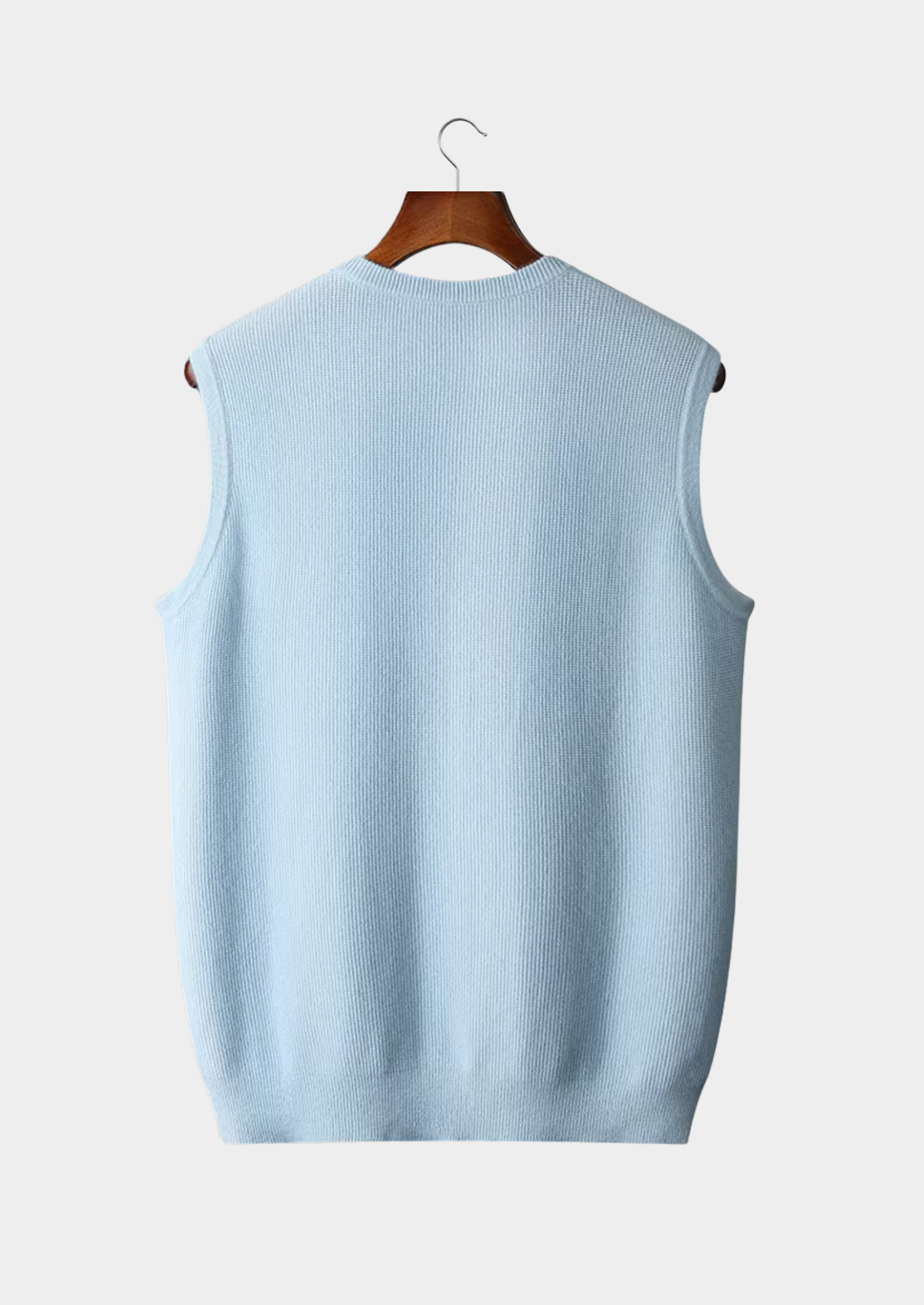 Cashmere Crewneck Vest