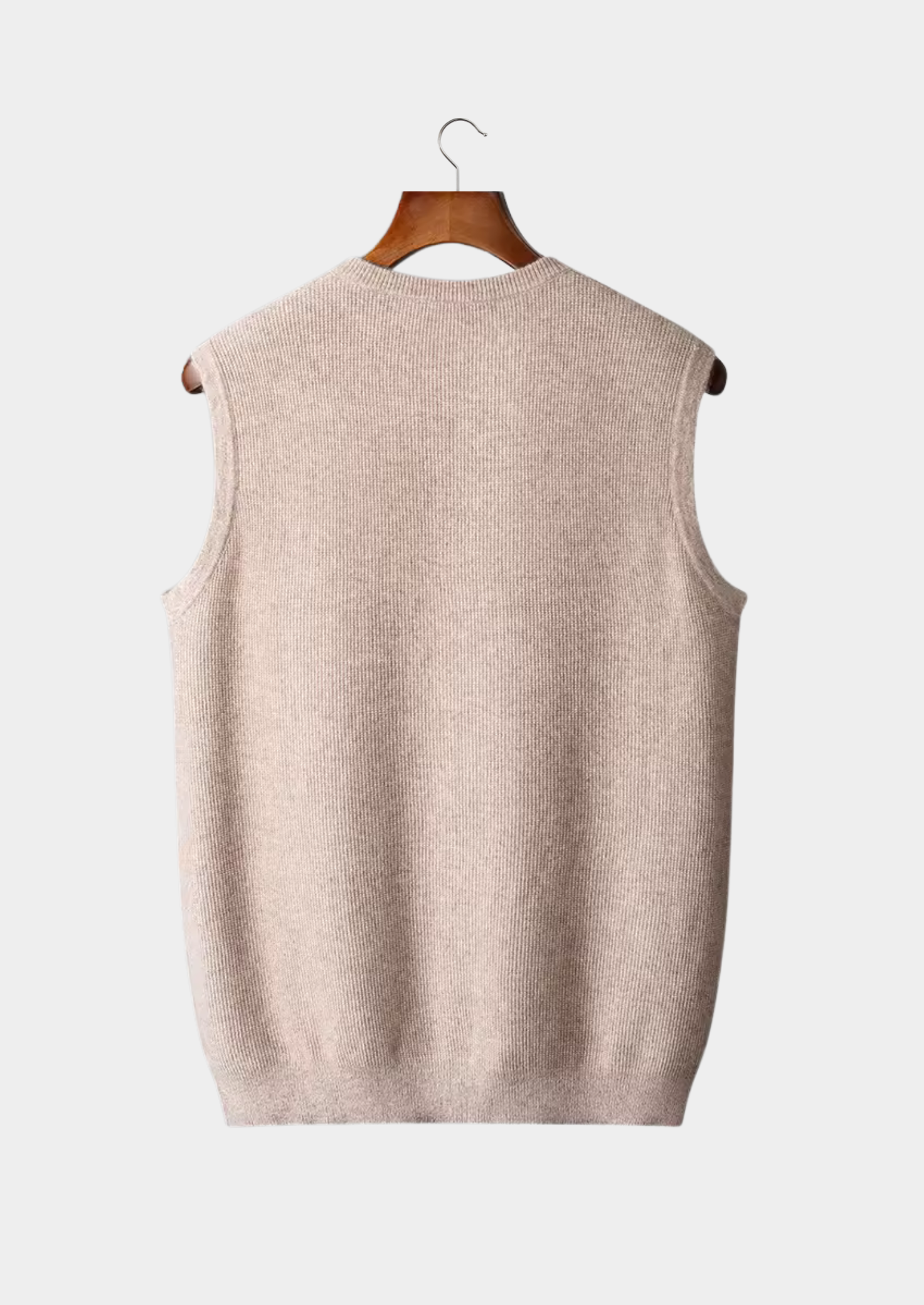 Cashmere Crewneck Vest