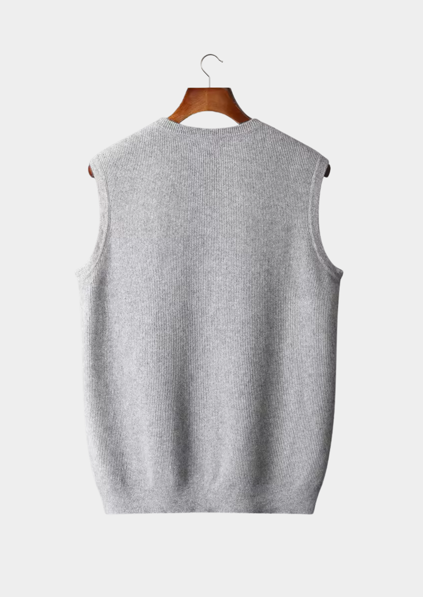Cashmere Crewneck Vest
