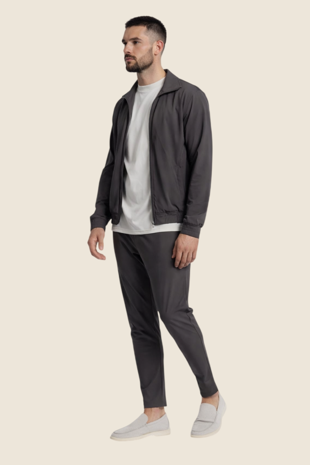 Vienna Tech Suit - Stone Grey